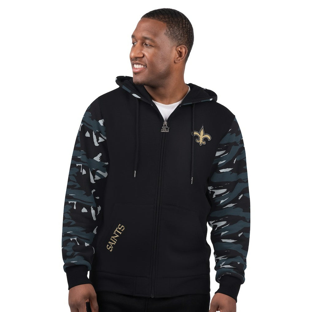 New Orleans Saints Starter Thursday Night Gridiron Full-Zip Hoodie | NFL US