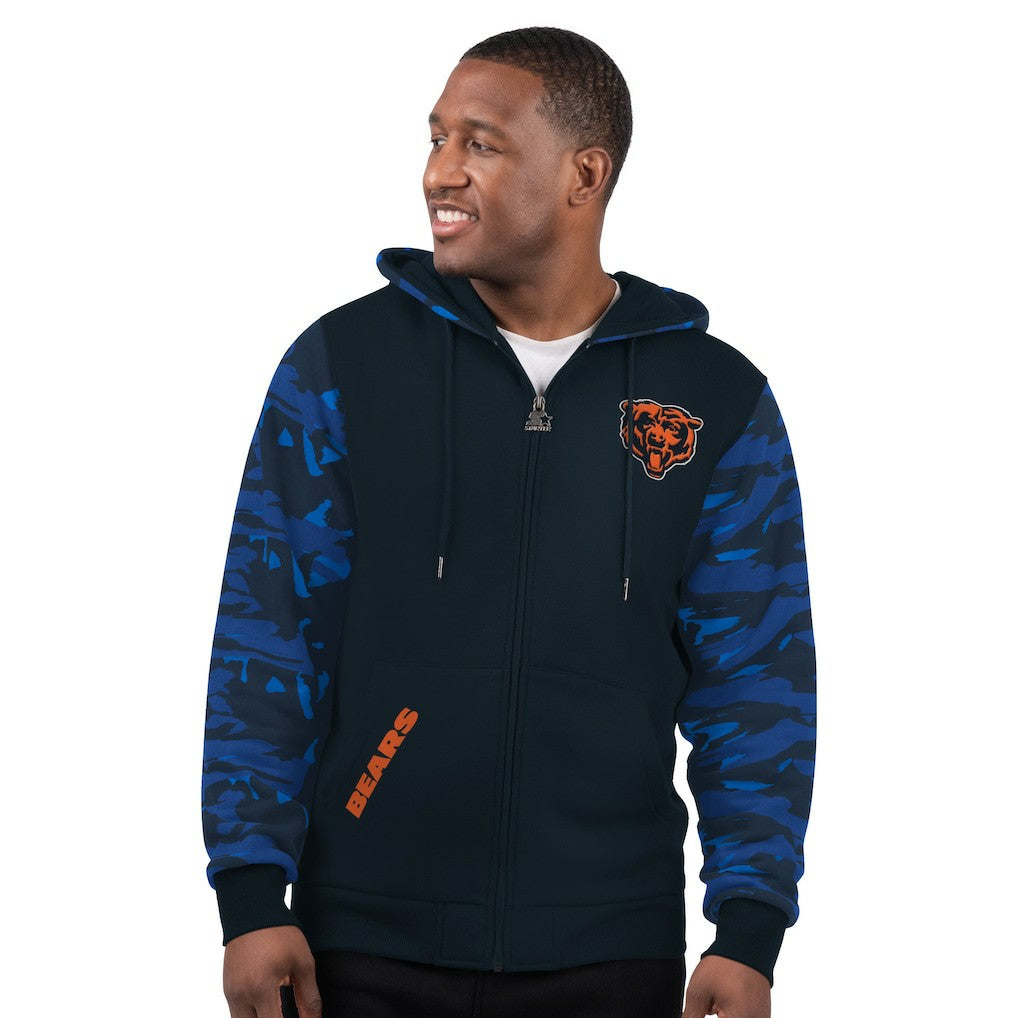 Chicago Bears Starter Thursday Night Gridiron Full-Zip Hoodie | NFL Near me