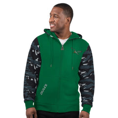 Philadelphia Eagles Starter Thursday Night Gridiron Vintage Logo Full-Zip Hoodie | NFL Hot