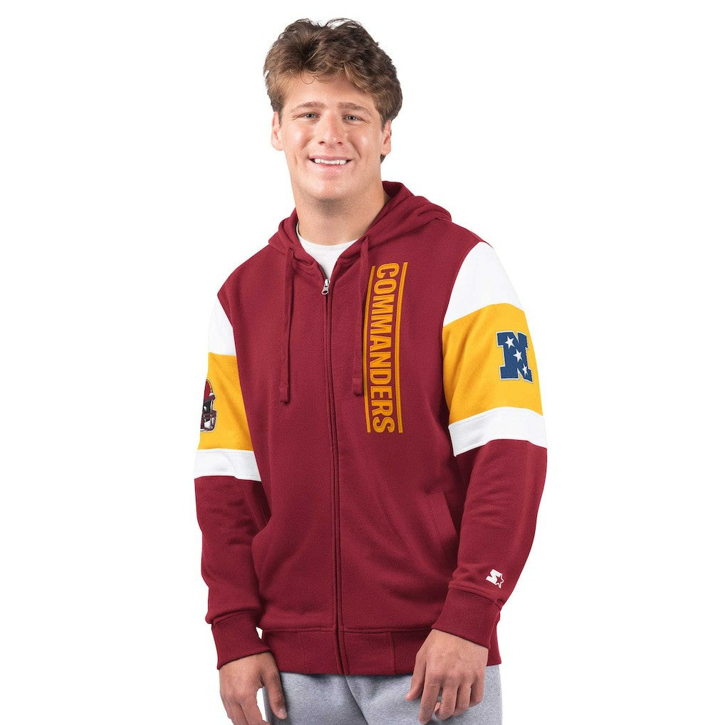 Washington Commanders Starter Extreme Full-Zip Hoodie | NFL US