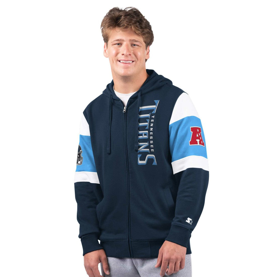 Tennessee Titans Starter Extreme Full-Zip Hoodie | NFL Online