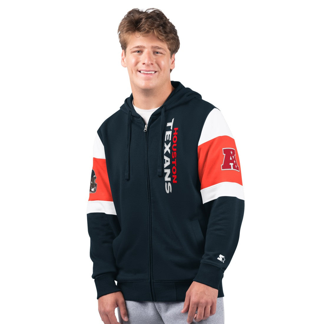 Houston Texans Starter Extreme Full-Zip Hoodie | NFL Sale