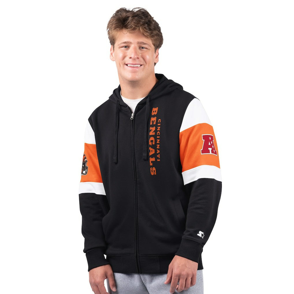 Cincinnati Bengals Starter Extreme Full-Zip Hoodie | NFL Hot