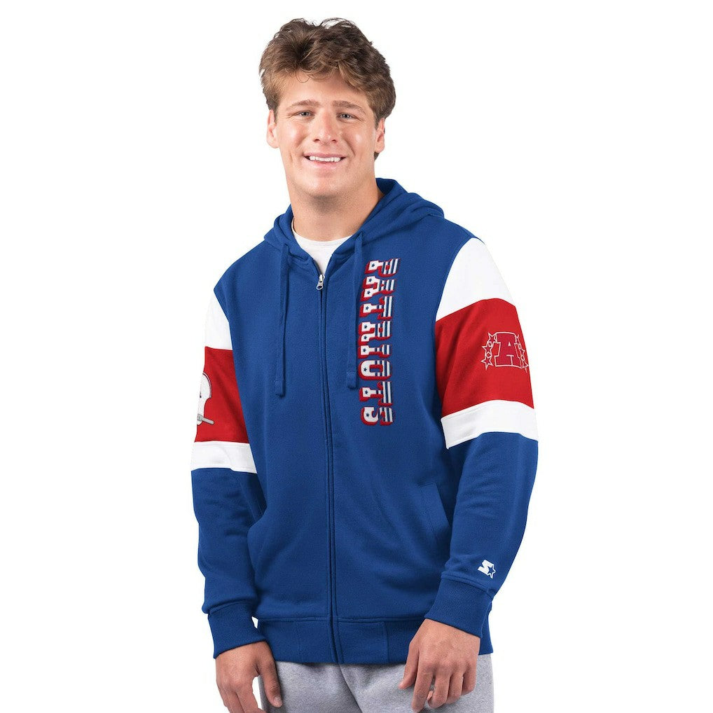 New England Patriots Starter Extreme Vintage Logo Full-Zip Hoodie | NFL Hot