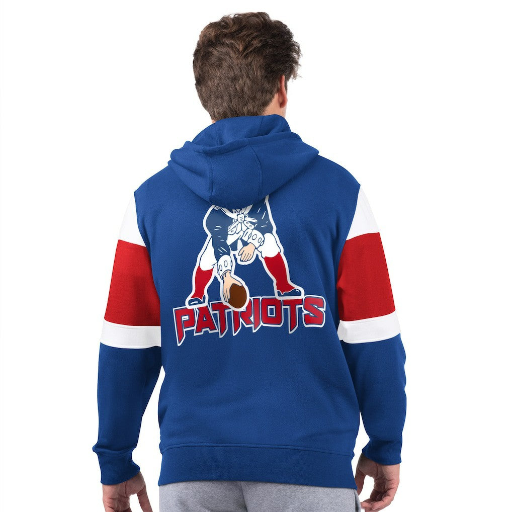 New England Patriots Starter Extreme Vintage Logo Full-Zip Hoodie | NFL Hot