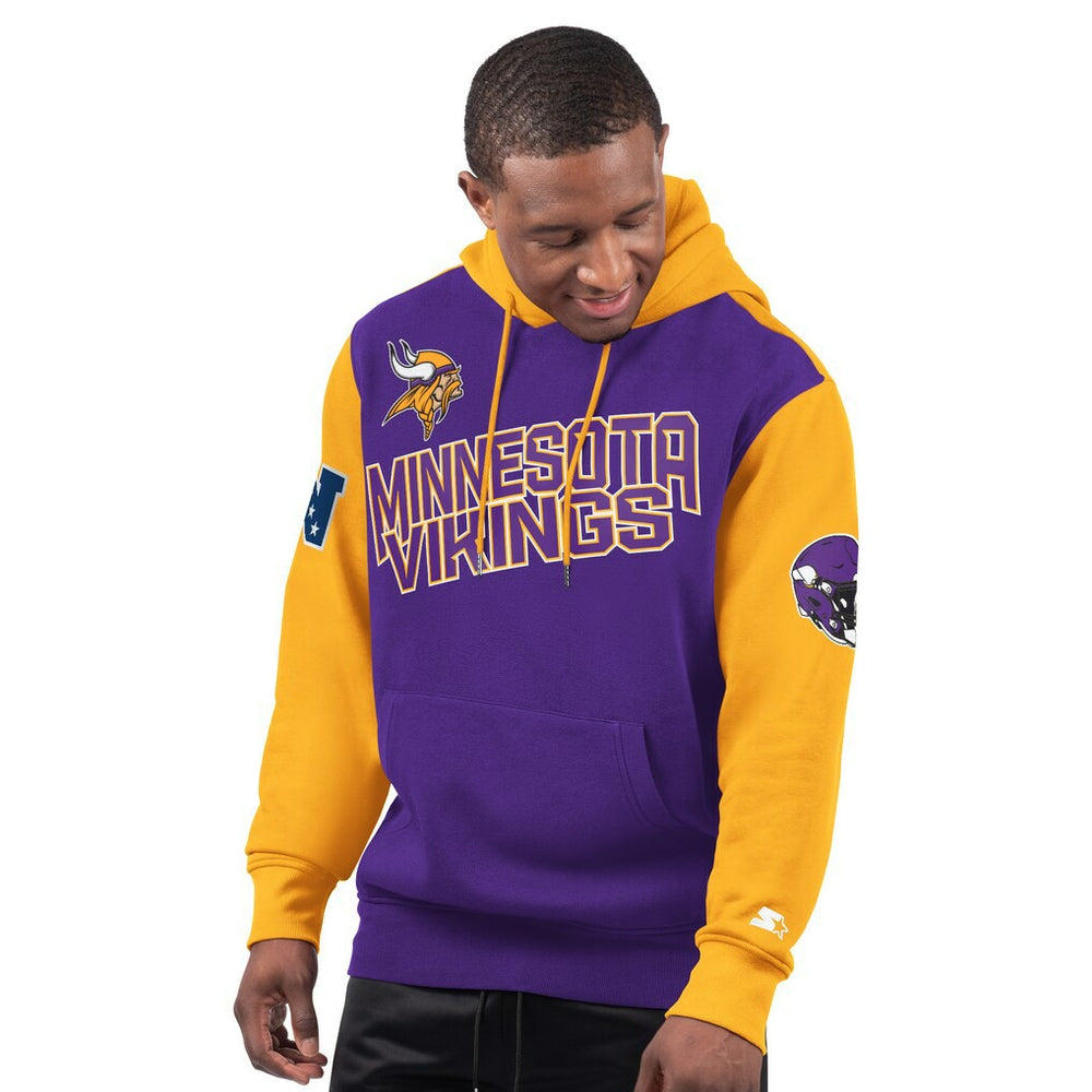 Minnesota Vikings Starter Extreme Pullover Hoodie | NFL Discount