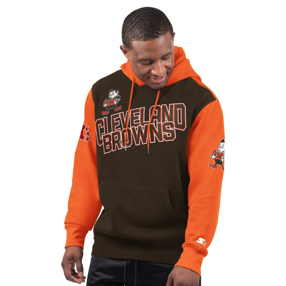 Cleveland Browns Starter Extreme Vintage Logo Pullover Hoodie | NFL Near me