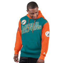Miami Dolphins Starter Extreme Vintage Logo Pullover Hoodie | NFL Outlet