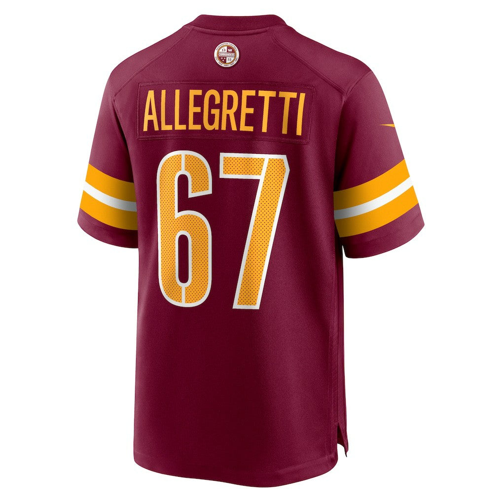 Washington Commanders Nick Allegretti  Game Jersey | NFL US