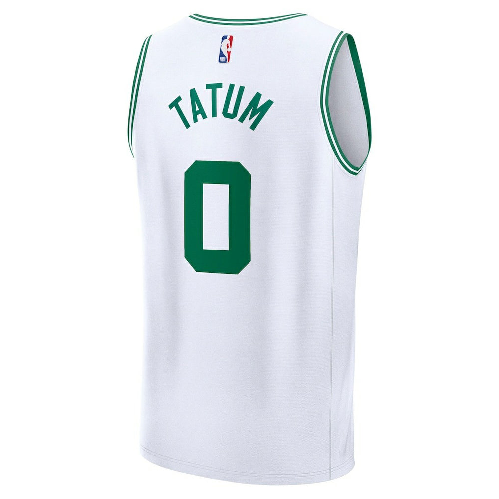 White Jayson Tatum Boston Celtics Fast Break Replica Player Jersey | NBA