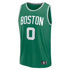 Kelly Green Jayson Tatum Boston Celtics Youth Fast Break Replica Player Jersey | NBA