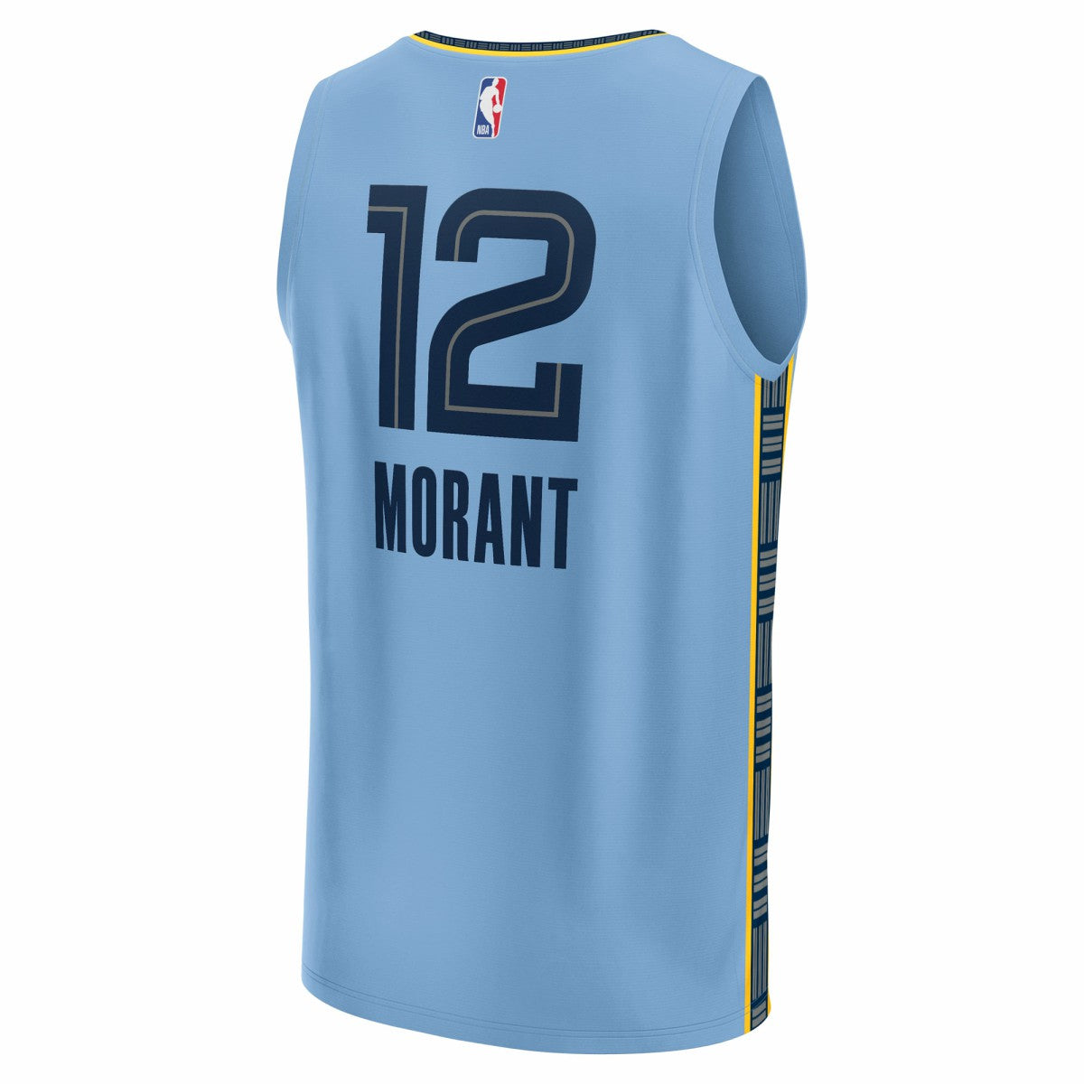 Light Blue Ja Morant Memphis Grizzlies Fast Break Replica Player Jersey | NBA