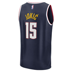 Navy Nikola Jokic Denver Nuggets Youth Fast Break Replica Player Jersey sale | NBA
