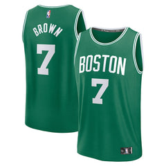 Kelly Green Jaylen Brown Boston Celtics Youth Fast Break Replica Player Jersey | NBA