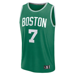 Kelly Green Jaylen Brown Boston Celtics Youth Fast Break Replica Player Jersey | NBA