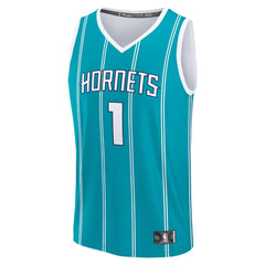 Teal LaMelo Ball Charlotte Hornets Fast Break Replica Player Jersey | NBA