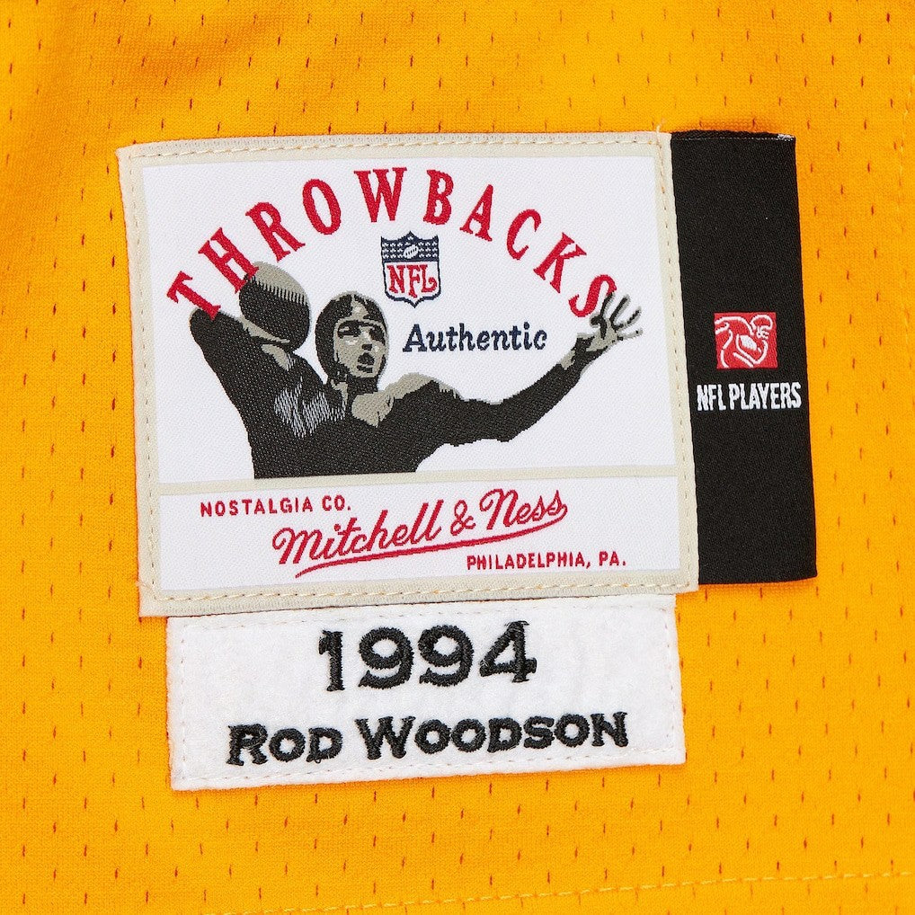 Pittsburgh Steelers Rod Woodson  1994 Authentic Throwback Retired Player Jersey | NFL On sale
