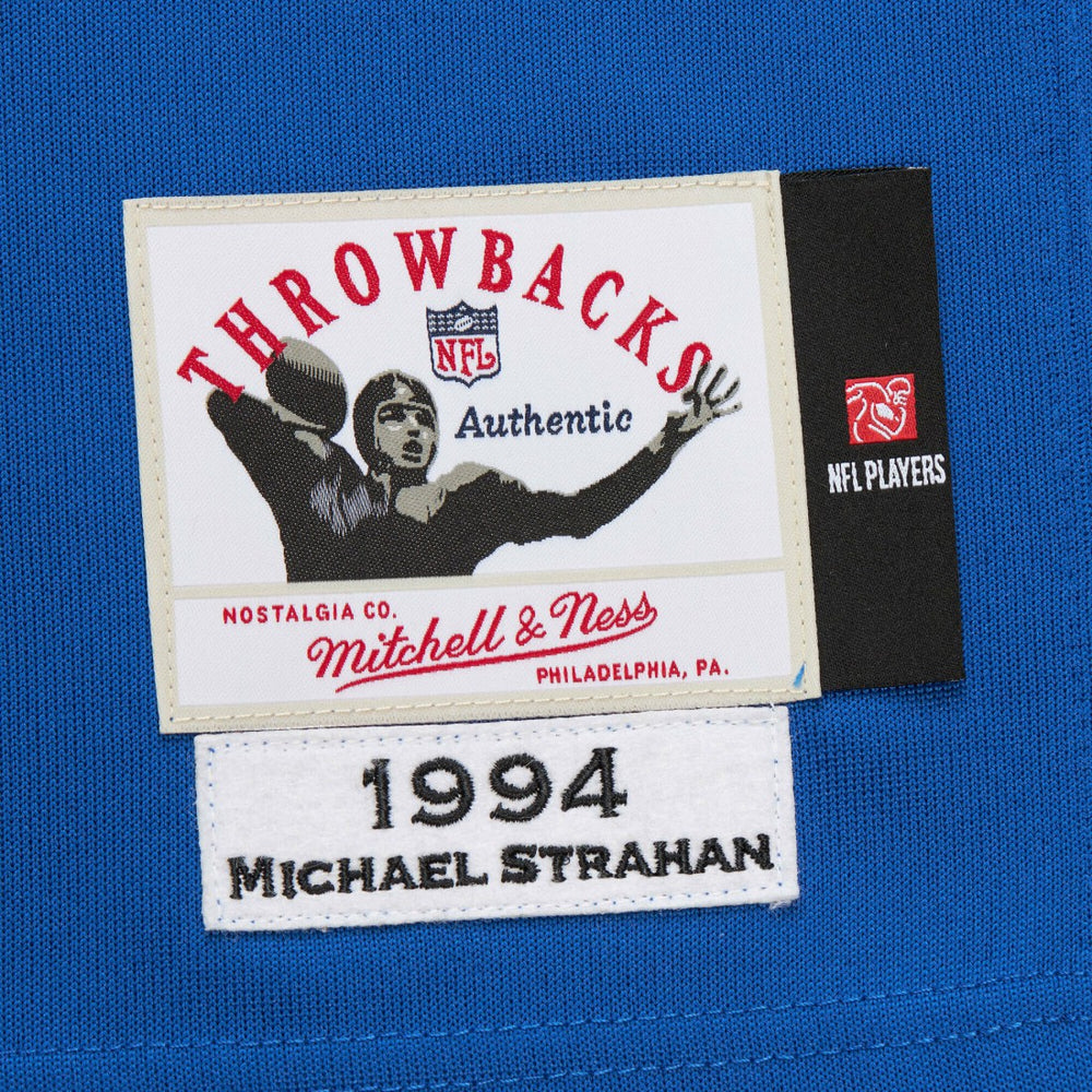 New York Giants Michael Strahan  1994 Authentic Throwback Retired Player Jersey | NFL Near me