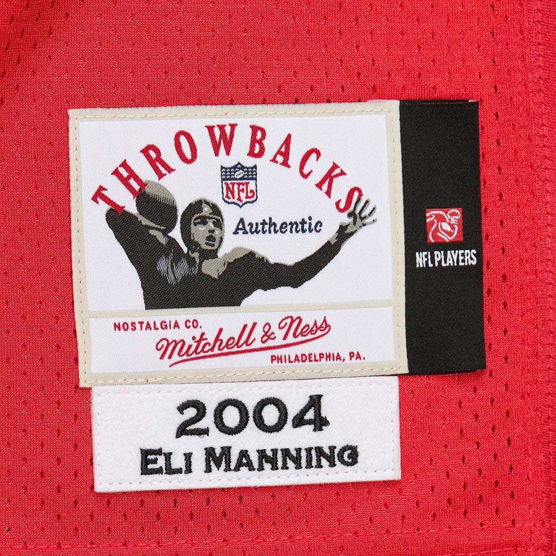 New York Giants Eli Manning  2004 Authentic Throwback Retired Player Jersey | NFL Outlet