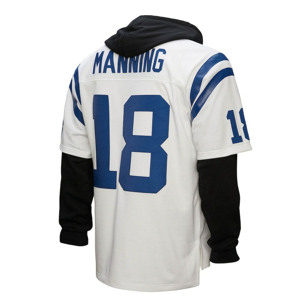 Indianapolis Colts Peyton Manning  Player Name & Number Hoodie Legacy Jersey | NFL New