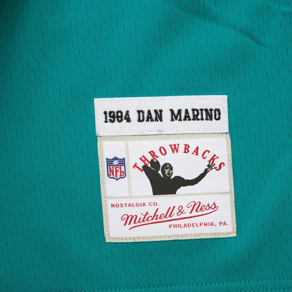Miami Dolphins Dan Marino  Player Name & Number Hoodie Legacy Jersey | NFL Discount
