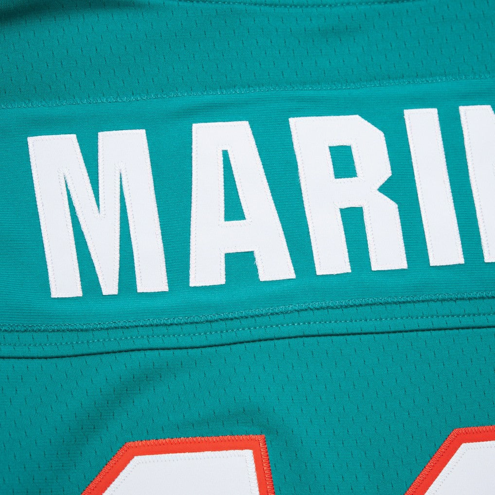 Miami Dolphins Dan Marino  Player Name & Number Hoodie Legacy Jersey | NFL Discount