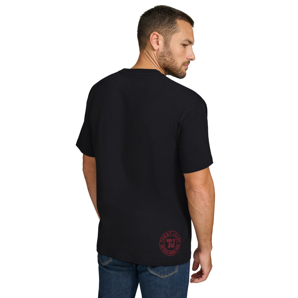 Black Miami Heat Tommy Jeans Noah Swish T-Shirt | NBA