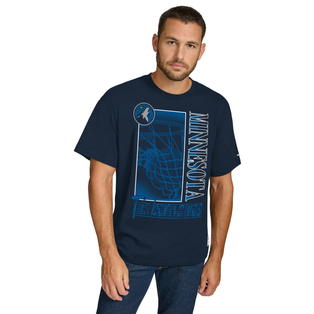 Navy Minnesota Timberwolves Tommy Jeans Noah Swish T-Shirt | NBA