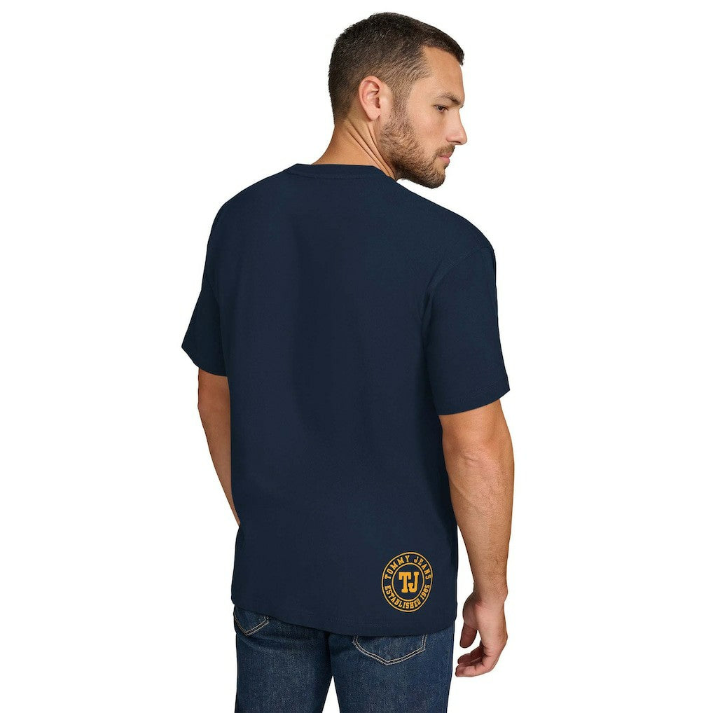 Navy Denver Nuggets Tommy Jeans Noah Swish T-Shirt sale | NBA