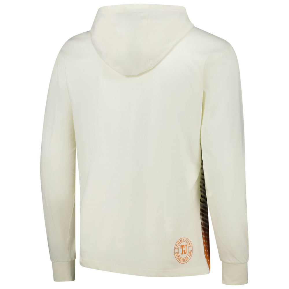 Cream Phoenix Suns Tommy Jeans Ben Long Sleeve Hoodie T-Shirt | NBA