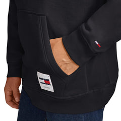 Black Brooklyn Nets Tommy Jeans Sebastian Pullover Hoodie | NBA