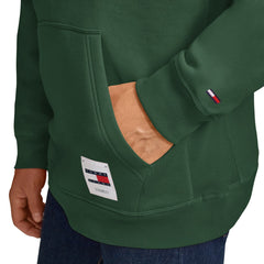 Hunter Green Milwaukee Bucks Tommy Jeans Sebastian Pullover Hoodie | NBA