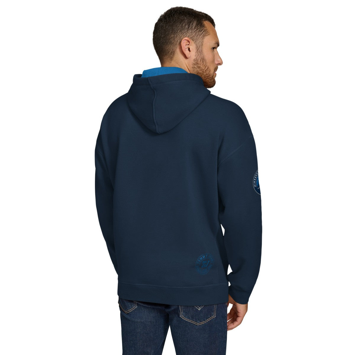 Navy Minnesota Timberwolves Tommy Jeans Sebastian Pullover Hoodie | NBA
