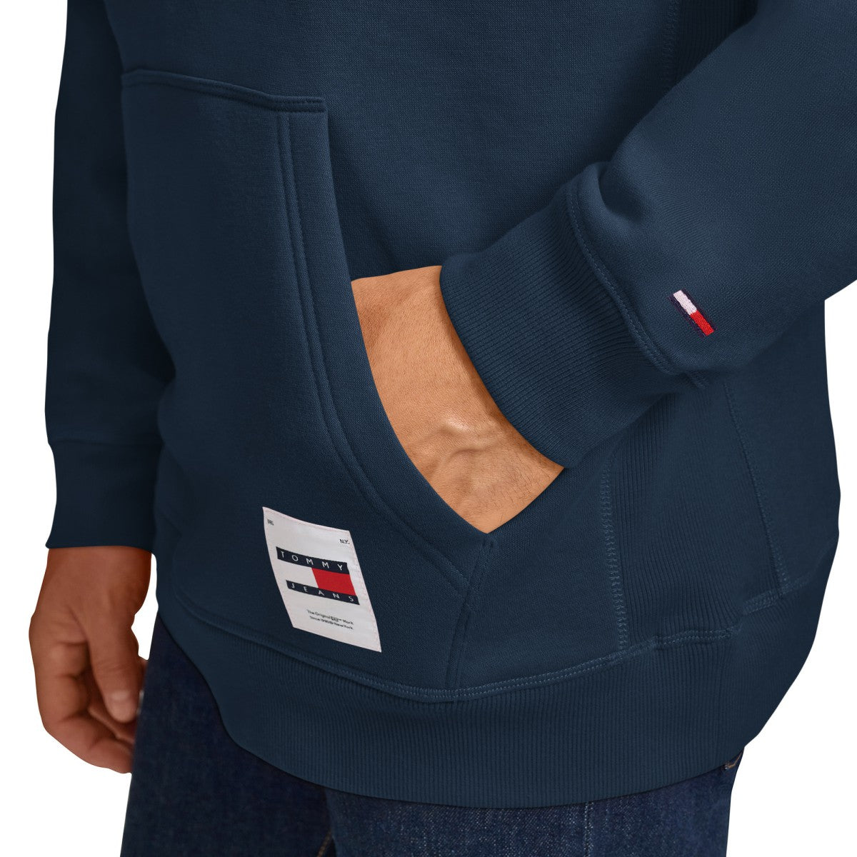Navy Minnesota Timberwolves Tommy Jeans Sebastian Pullover Hoodie | NBA