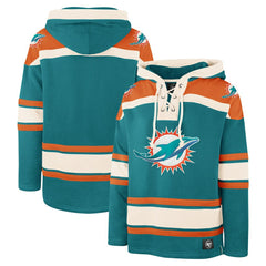 Miami Dolphins '47 Superior Lacer Pullover Hoodie | NFL Hot
