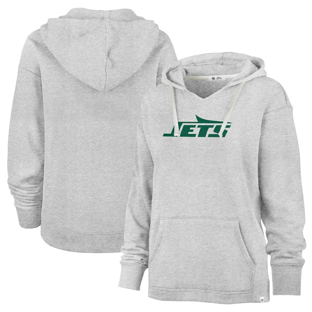 New York Jets '47 Women's Premier Kennedy V-Neck Pullover Hoodie | NFL Near me