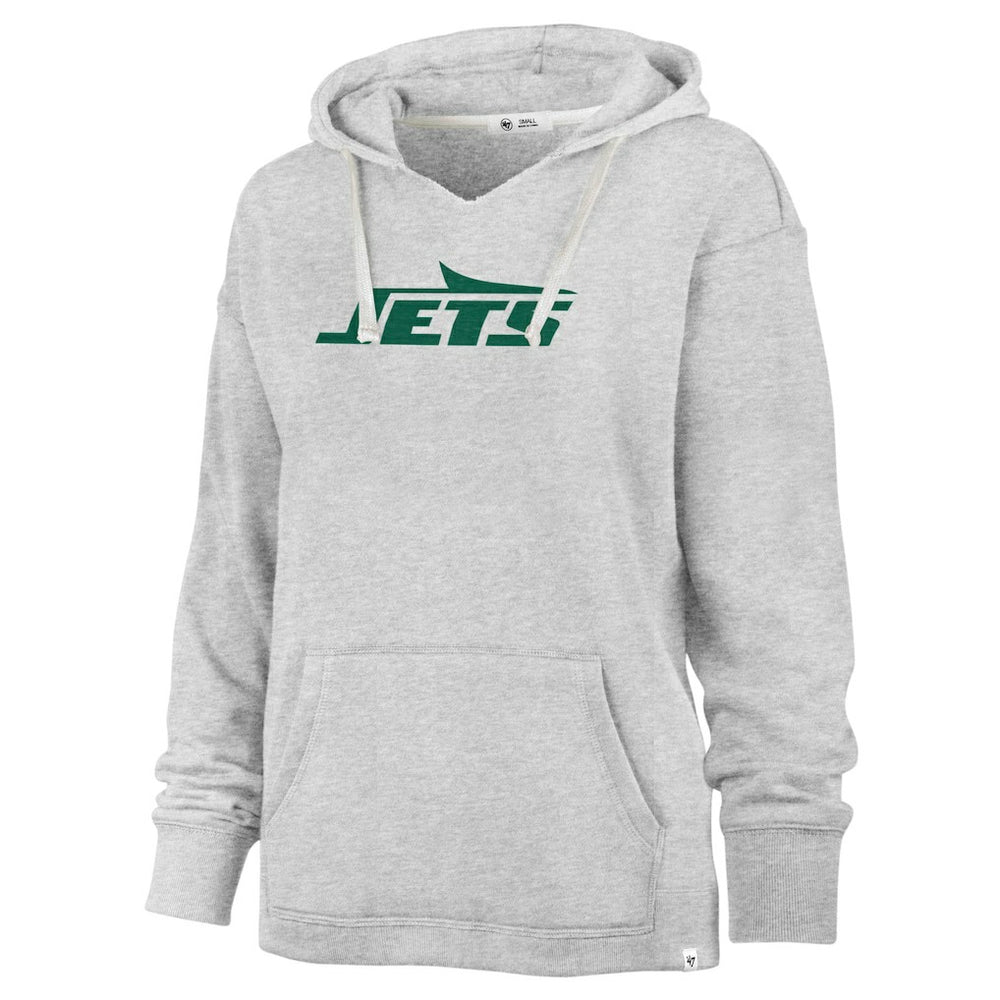 New York Jets '47 Women's Premier Kennedy V-Neck Pullover Hoodie | NFL Near me