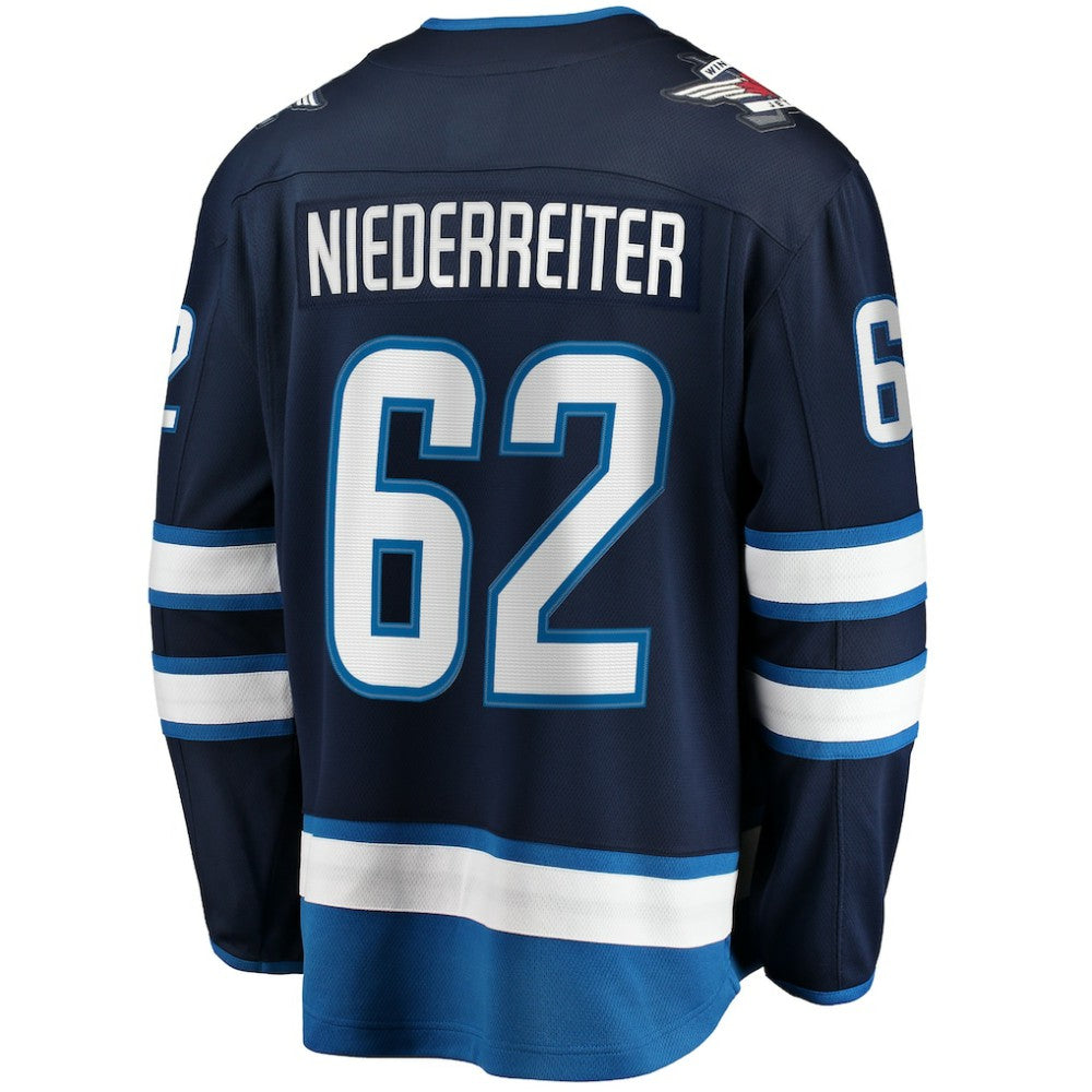 Nino Niederreiter Winnipeg Jets Fanatics Home Premier Breakaway Player Jersey -  NHL Jerseys