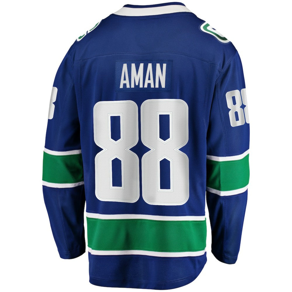 Nils Aman Vancouver Canucks Fanatics Home Premier Breakaway Player Jersey -  NHL Jerseys