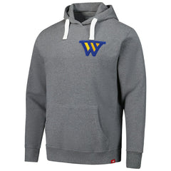 Heather Gray Golden State Warriors Sportiqe Unisex Varsity Collection Blake Pullover Hoodie | NBA
