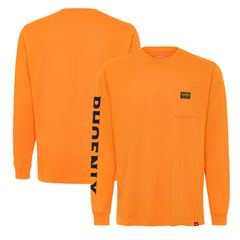 Orange Phoenix Suns Sportiqe Unisex Wales Heavyweight Pocket Long Sleeve T-Shirt | NBA