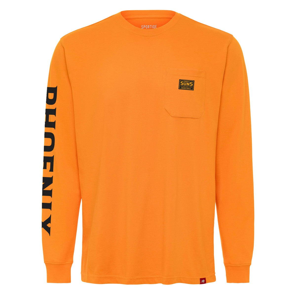Orange Phoenix Suns Sportiqe Unisex Wales Heavyweight Pocket Long Sleeve T-Shirt | NBA