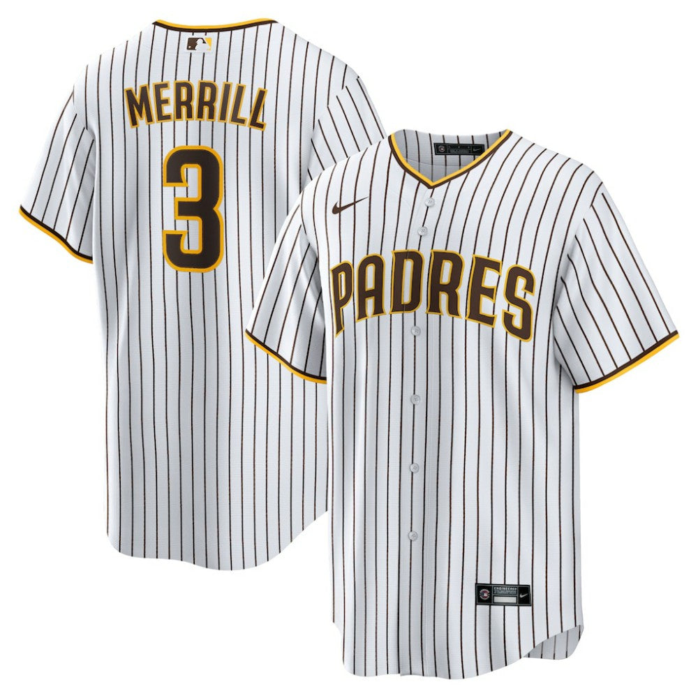 Jackson Merrill San Diego Padres Nike Home Replica Jersey - MLB Jerseys