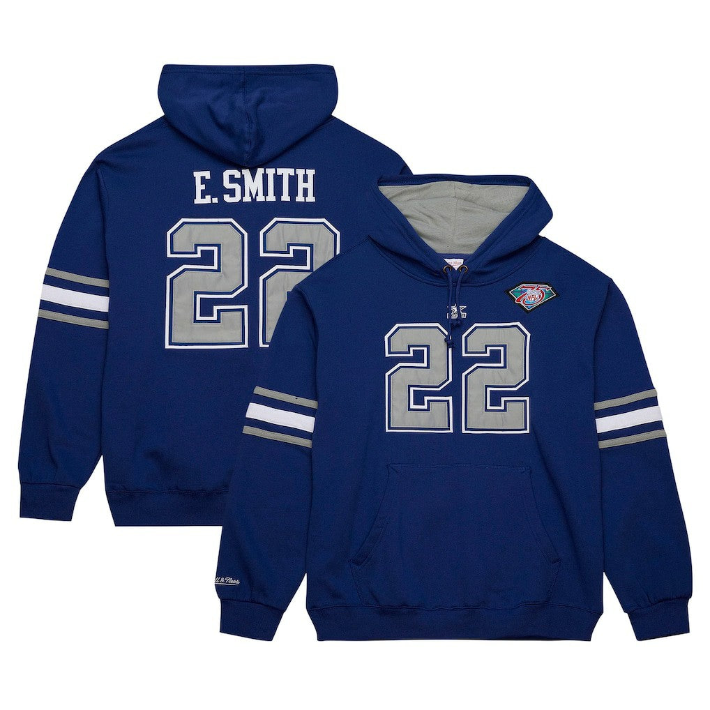 Dallas Cowboys Emmitt Smith  Retired Player Name & Number Pullover Hoodie | NFL New
