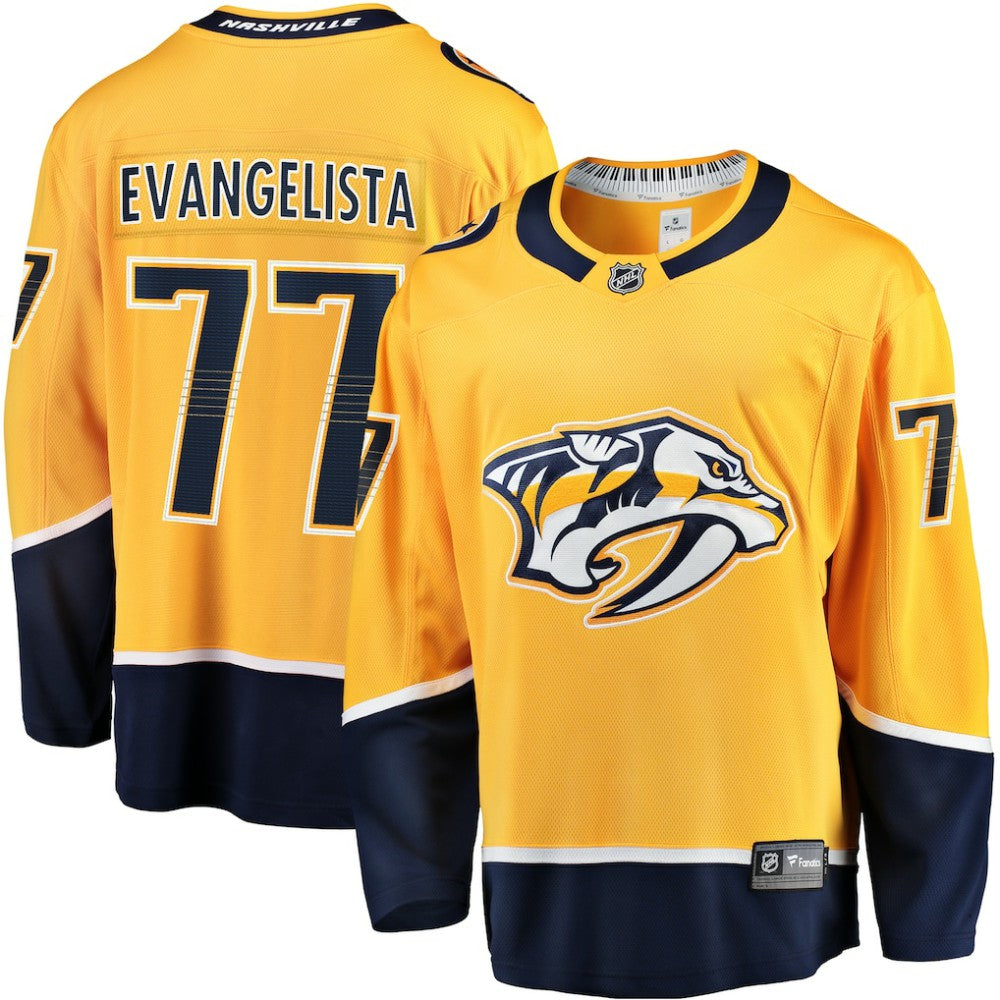 Luke Evangelista Nashville Predators Fanatics Premier Breakaway Player Jersey -  NHL Jerseys