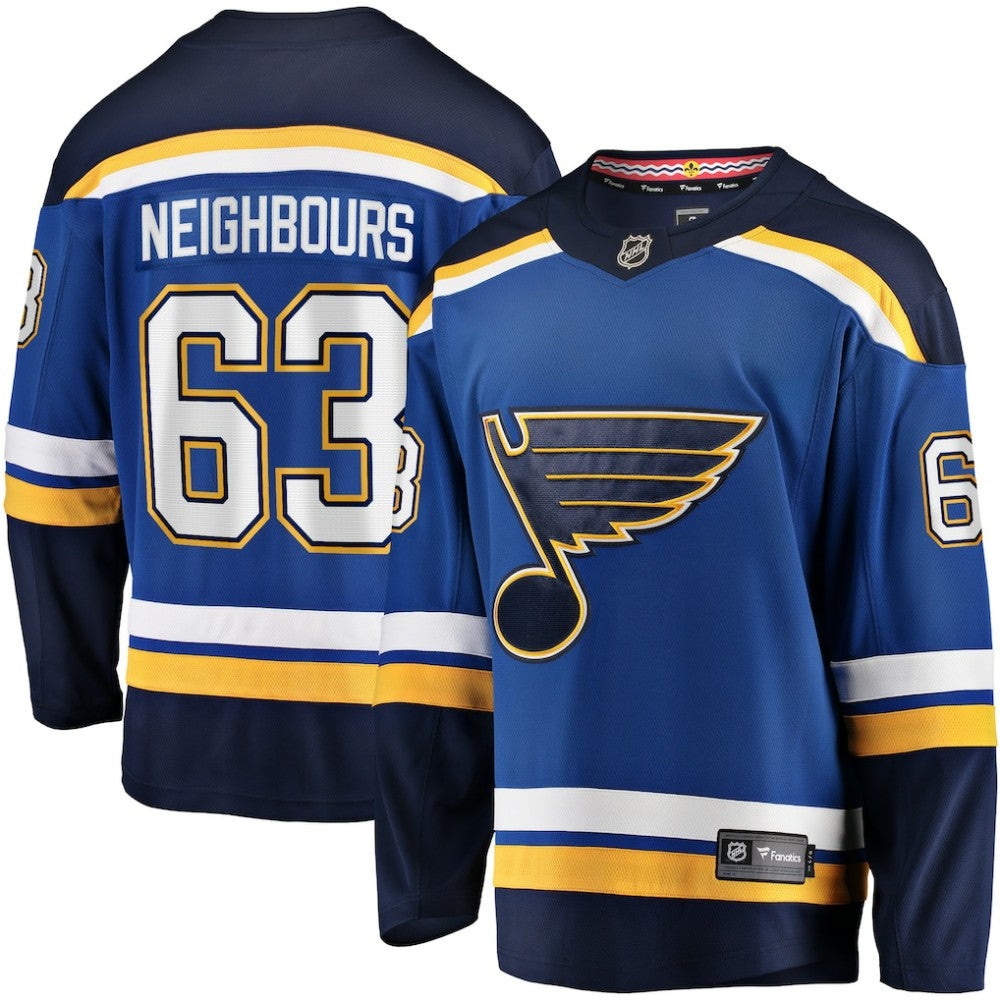 Jake Neighbours St. Louis Blues Fanatics Home Premier Breakaway Player Jersey -  NHL Jerseys