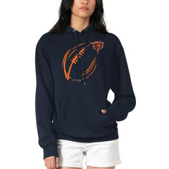Chicago Bears G-III 4Her by Carl Banks Women's Football Logo Fleece Tri-Blend Pullover Hoodie | NFL Online