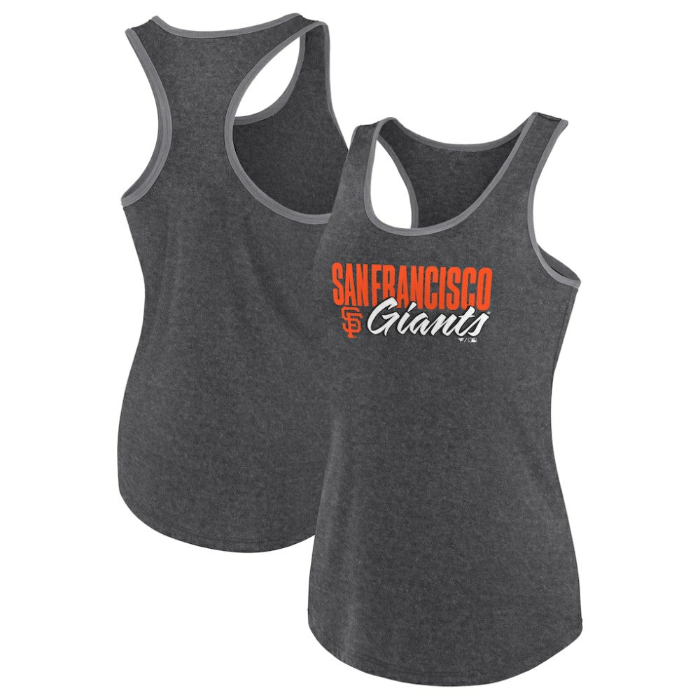 San Francisco Giants Profile Women's Plus Size Racerback Tank Top - MLB Tanks