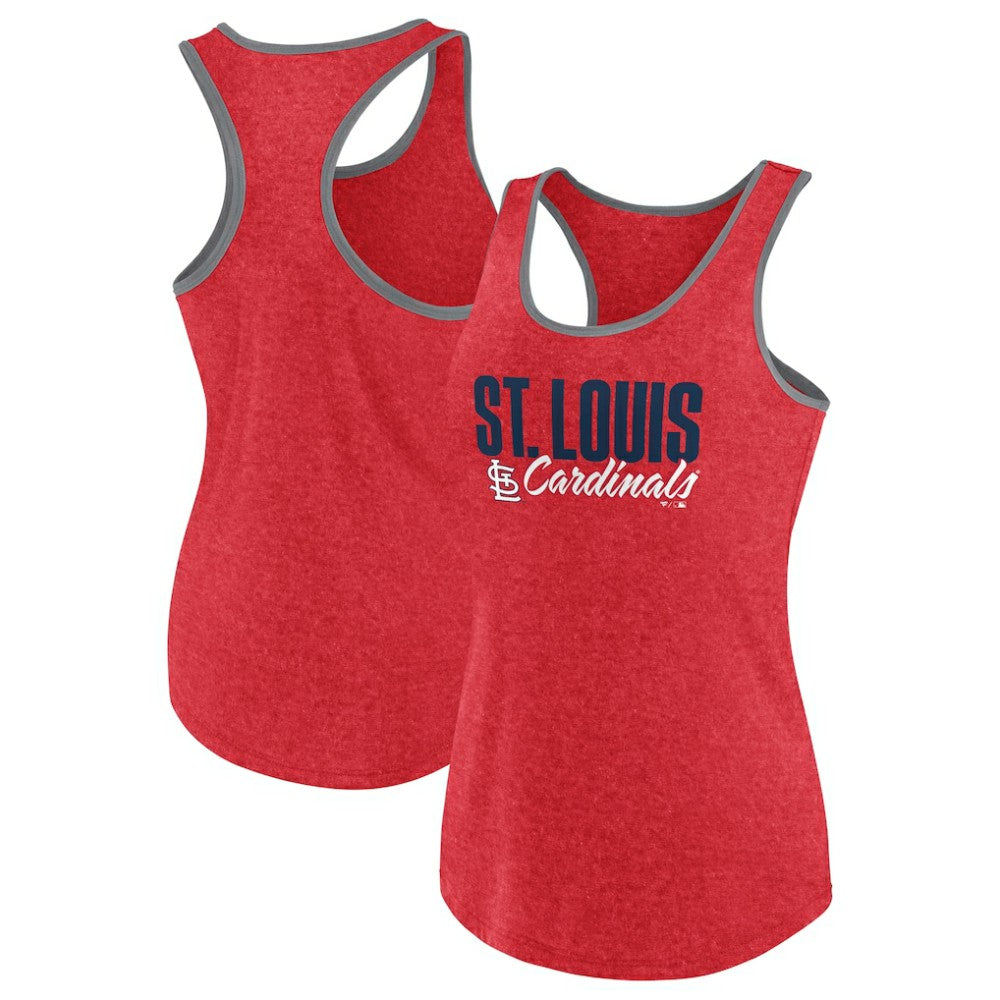 St. Louis Cardinals Profile Women's Plus Size Racerback Tank Top - MLB Tanks