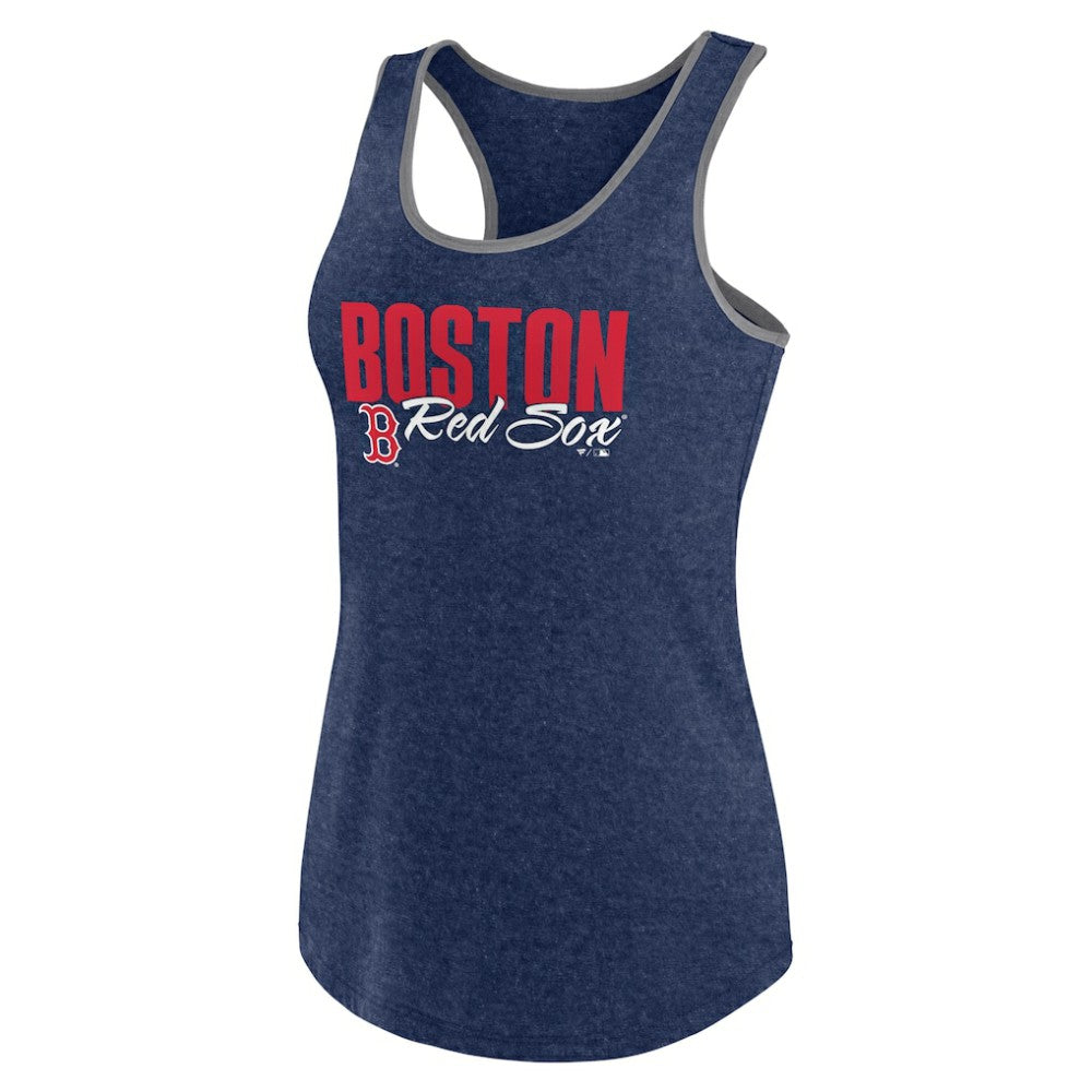 Boston Red Sox Profile Women's Plus Size Racerback Tank Top - MLB Tanks
